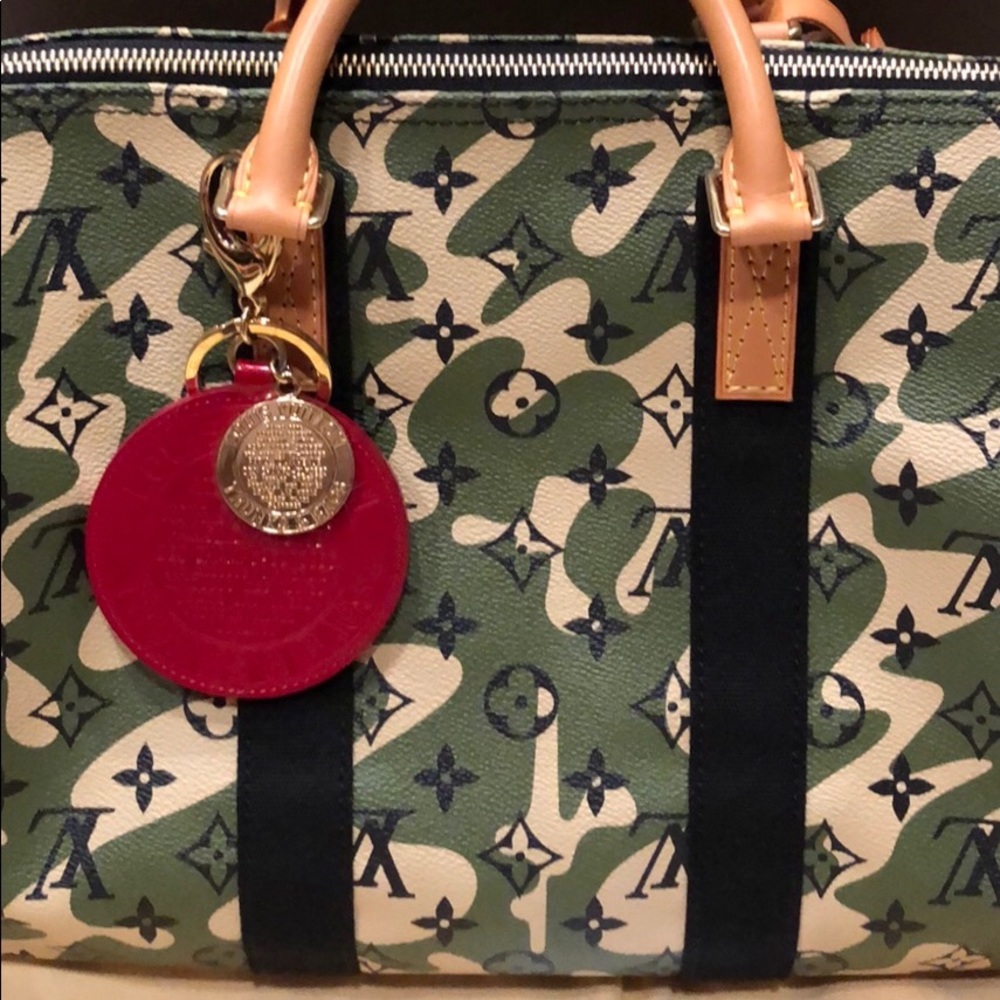 Rare Louis Vuitton Camo Murakami 35 Sp… - Picture 5 of 8